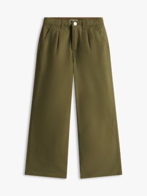 Детские брюки Tommy Hilfiger Kids' High-Rise Wide Leg Pant — фото 5