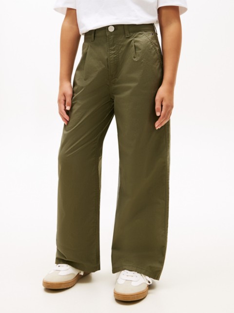 Детские брюки Tommy Hilfiger Kids' High-Rise Wide Leg Pant