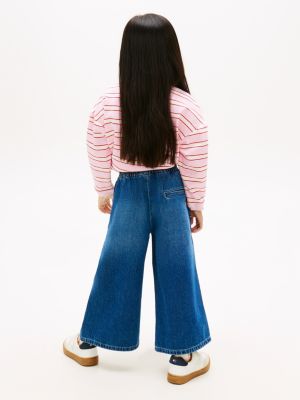 Детские джинсы Tommy Hilfiger Kids' Denim Culotte — фото 4