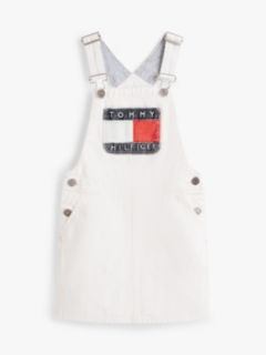 Kids' Hilfiger Badge Denim Overall Dress — Denim Archive 5