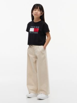 Детские футболки Tommy Hilfiger Kids' Flag Graphic T-Shirt — фото 2