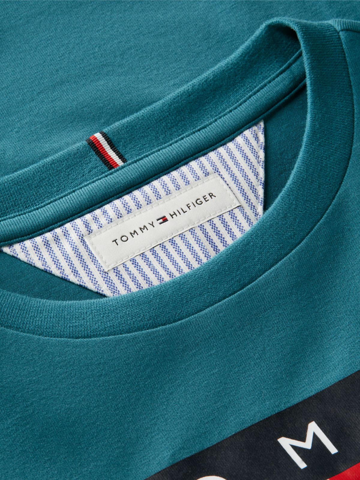 Kids' Flag Graphic T-Shirt — Platinum Teal