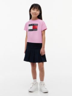 Kids' Flag Graphic T-Shirt — Pink Daisy 2