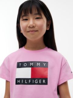 Kids' Flag Graphic T-Shirt — Pink Daisy 3