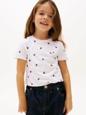 Kids' Allover Heart Flag T-Shirt
