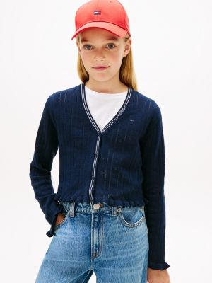 Kids' Pointelle Cardigan