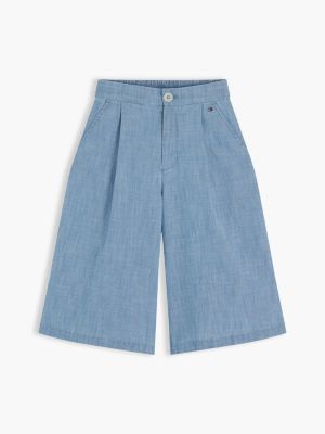 Детские брюки Tommy Hilfiger Kids' Chambray Bermuda Short — фото 5