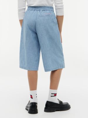 Детские брюки Tommy Hilfiger Kids' Chambray Bermuda Short — фото 4