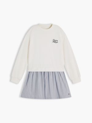 Детские платья Tommy Hilfiger Kids' Sweatshirt Combo Dress — фото 5