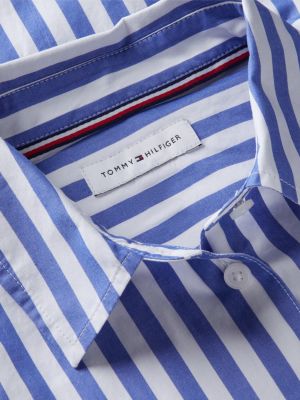 Tommy Hilfiger Kids' Striped Pleated Shirtdress — фото 6