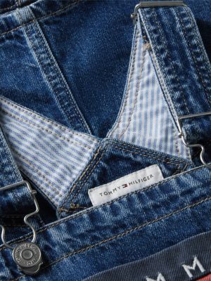 Tommy Hilfiger Kids' Flag Logo Overall Dress — фото 6