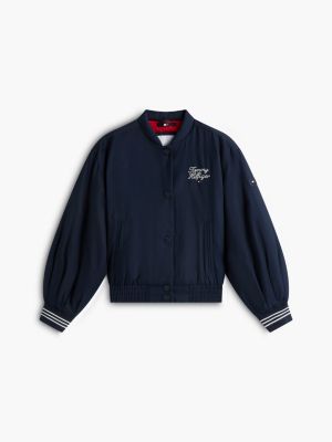 Детские куртки Tommy Hilfiger Kids' Tommy Logo Bomber — фото 5