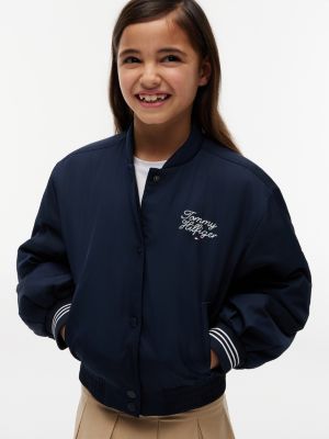Детские куртки Tommy Hilfiger Kids' Tommy Logo Bomber — фото 3