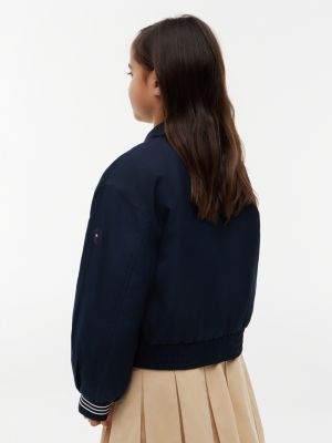 Детские куртки Tommy Hilfiger Kids' Tommy Logo Bomber — фото 4