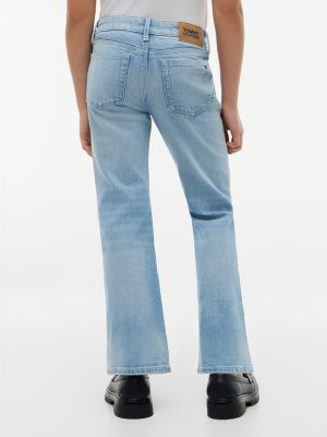Детские джинсы Tommy Hilfiger Kids' Patch Pocket Flared Jean — фото 4