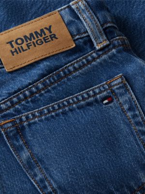 Детские джинсы Tommy Hilfiger Kids' Mid Wash High-Rise Wide Leg Jean — фото 6