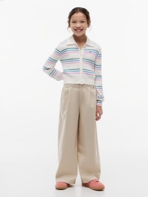 Детские кардиганы Tommy Hilfiger Kids' Cable Knit Polo Cardigan — фото 2