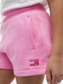 Kids' Tonal Flag Sweatshort — Pink Daisy 3