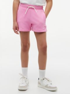 Kids' Tonal Flag Sweatshort — Pink Daisy 1