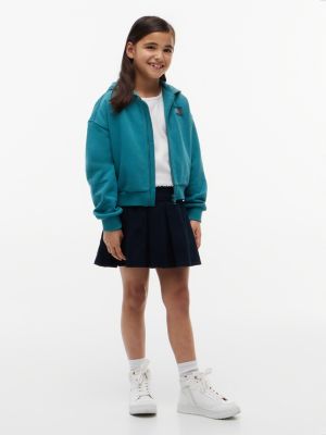 Детские худи Tommy Hilfiger Kids' Tommy Rhinestone Flag Zip — фото 2