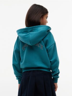 Детские худи Tommy Hilfiger Kids' Tommy Rhinestone Flag Zip — фото 4