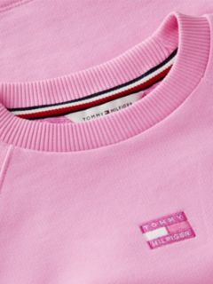 Kids' Tonal Flag Raglan Sweatshirt — Pink Daisy 6