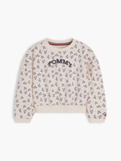 Kids' Doodle Print Sweatshirt — Flower Print AOP 5