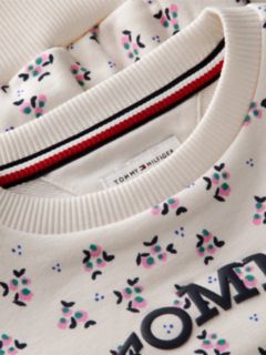 Kids' Doodle Print Sweatshirt — Flower Print AOP 6