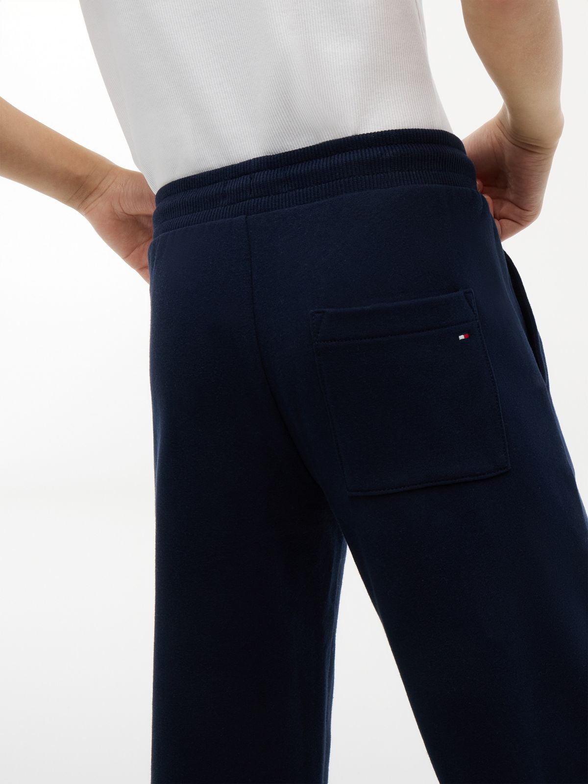 Kids' Hilfiger Logo Sweatpant — Navy