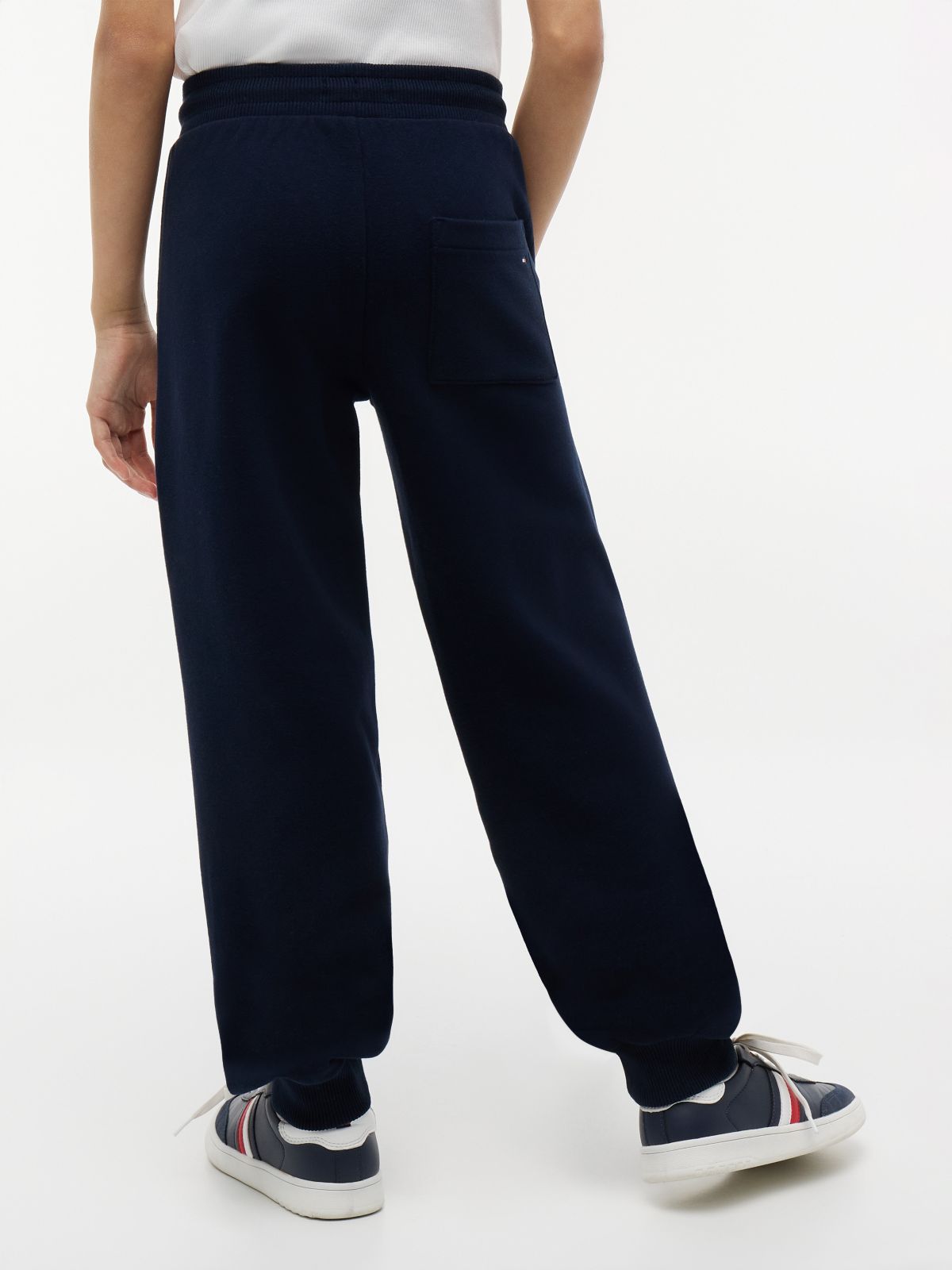 Kids' Hilfiger Logo Sweatpant — Navy