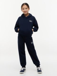 Kids' Hilfiger Logo Sweatpant — Navy 1