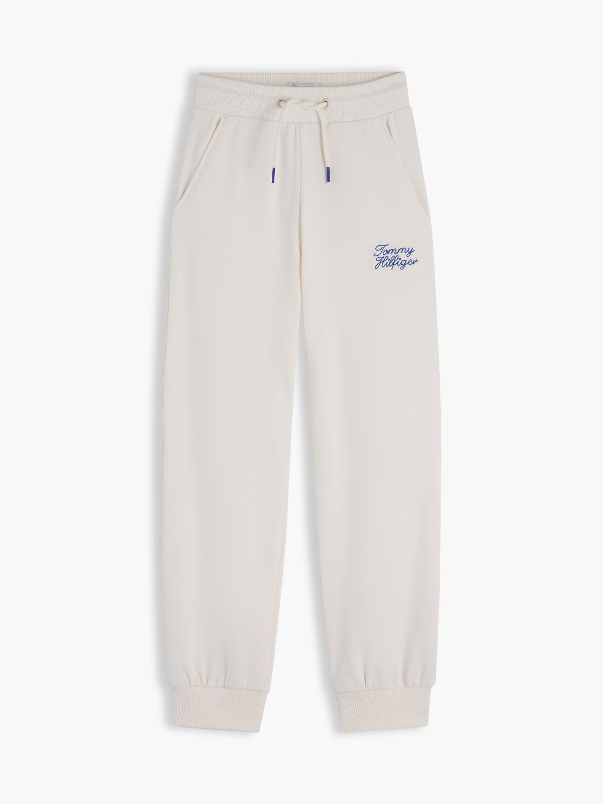 Kids' Hilfiger Logo Sweatpant — Ancient White