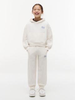 Kids' Hilfiger Logo Sweatpant — Ancient White 1