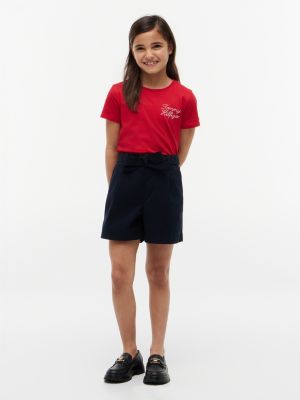 Детские футболки Tommy Hilfiger Kids' Script Logo T-Shirt — фото 2