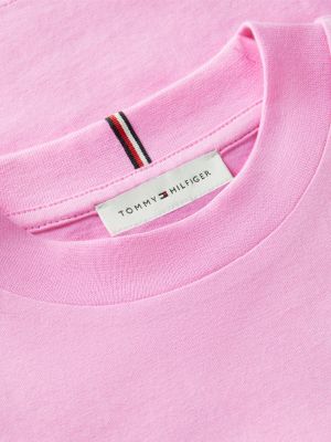 Детские футболки Tommy Hilfiger Kids' Tommy Logo Rhinestone Flag T-Shirt — фото 6