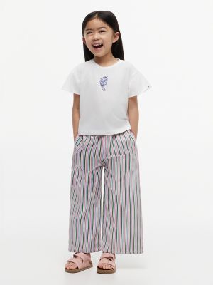 Детские джинсы Tommy Hilfiger Kids' Stripe Denim Culotte — фото 2