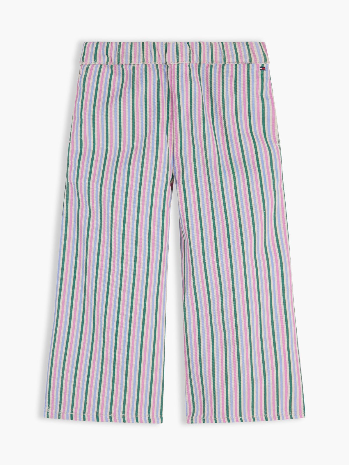 Kids' Stripe Denim Culotte — Denim Stripes