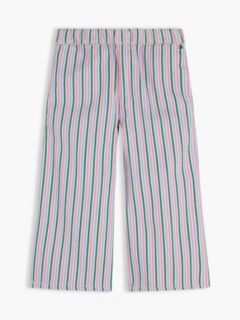 Kids' Stripe Denim Culotte — Denim Stripes 5