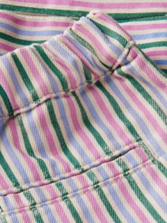 Kids' Stripe Denim Culotte — Denim Stripes 6