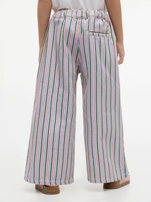 Детские джинсы Tommy Hilfiger Kids' Stripe Denim Culotte — фото 4