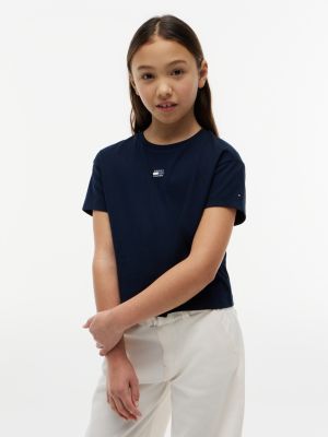 Kids' Tonal Flag T-Shirt, Dark Night Navy