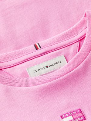 Детские футболки Tommy Hilfiger Kids' Tonal Flag T-Shirt — фото 6