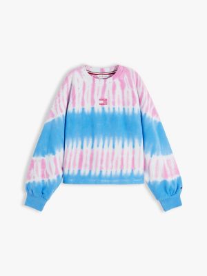 Детские худи Tommy Hilfiger Kids' Tie-Dye Sweatshirt — фото 5