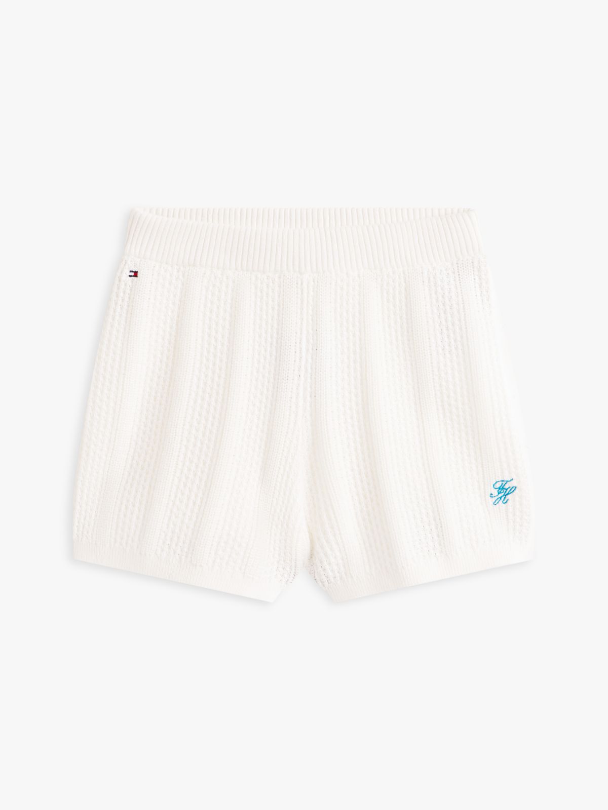 Kids' Crochet Short — Ivory Silk