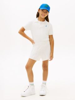 Kids' Crochet Short — Ivory Silk 2