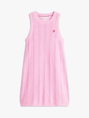 Tommy Hilfiger Kids' Sleeveless Crochet Dress — фото 5