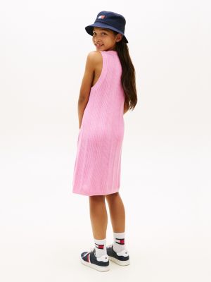 Tommy Hilfiger Kids' Sleeveless Crochet Dress — фото 4