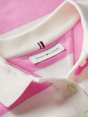 Детские топы Tommy Hilfiger Kids' Rugby Stripe Polo — фото 6