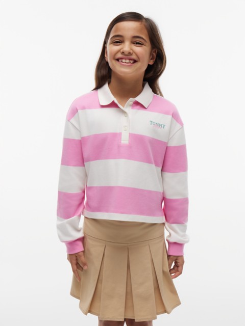 Детские топы Tommy Hilfiger Kids' Rugby Stripe Polo