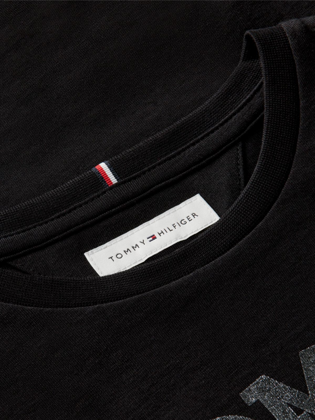 Kids' Tommy Logo T-Shirt & Legging Set — Black